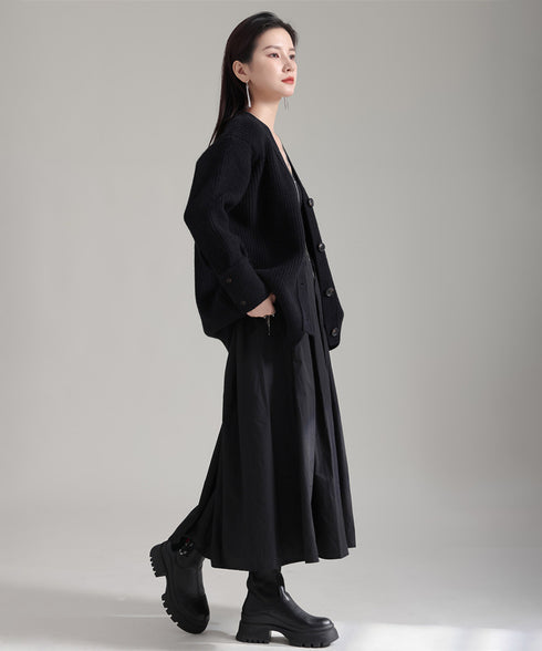 Rib Knit Cardigan